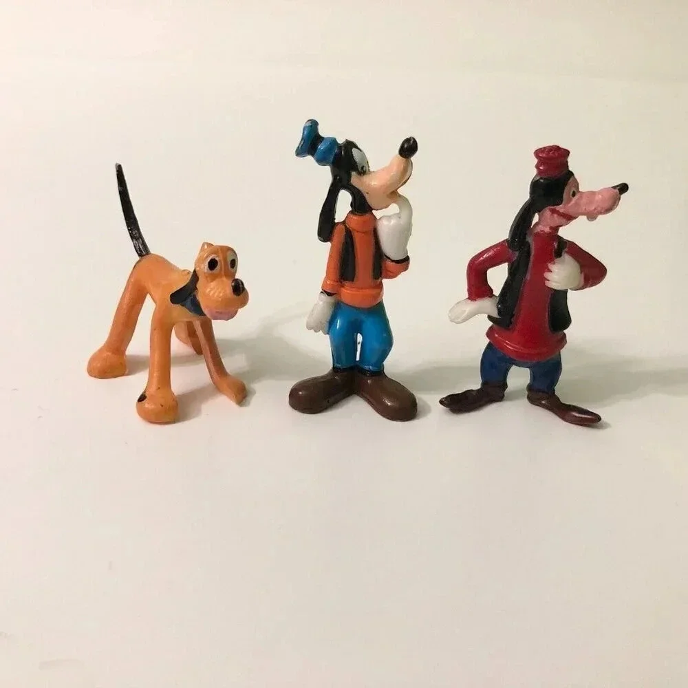 Vtg Mini Disneykins Marx Mickey Minnie Pluto Goofy Timothy Louie Donald Daisy - Picture 5 of 16
